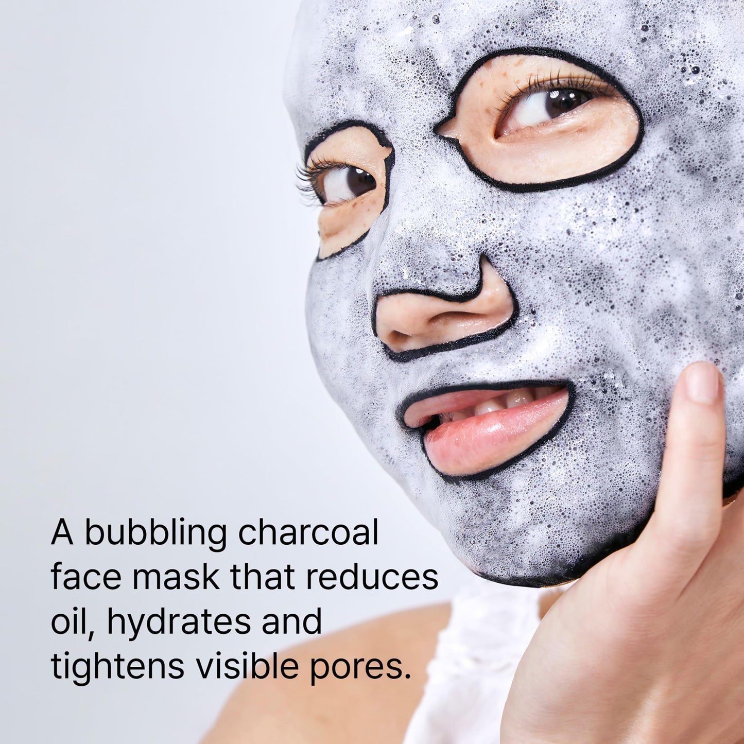 Dr.Jart+ Dermask Porecting Solution Korean Charcoal Face Mask | Sheet Mask for Oily Skin | Korean Skin Care