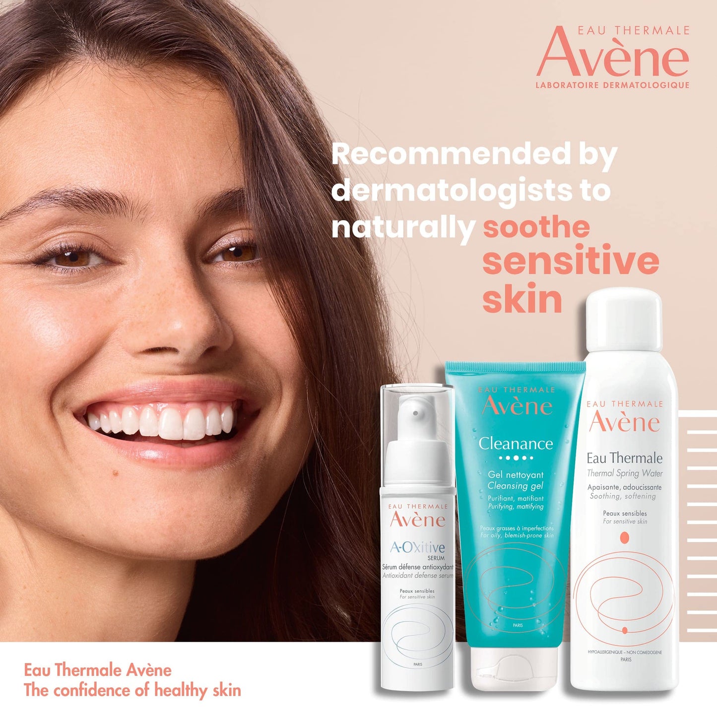 Avène Gentle Exfoliating Gel, Pore Scrub, Niacinamide, Non-Comedogenic, 2.5 Oz