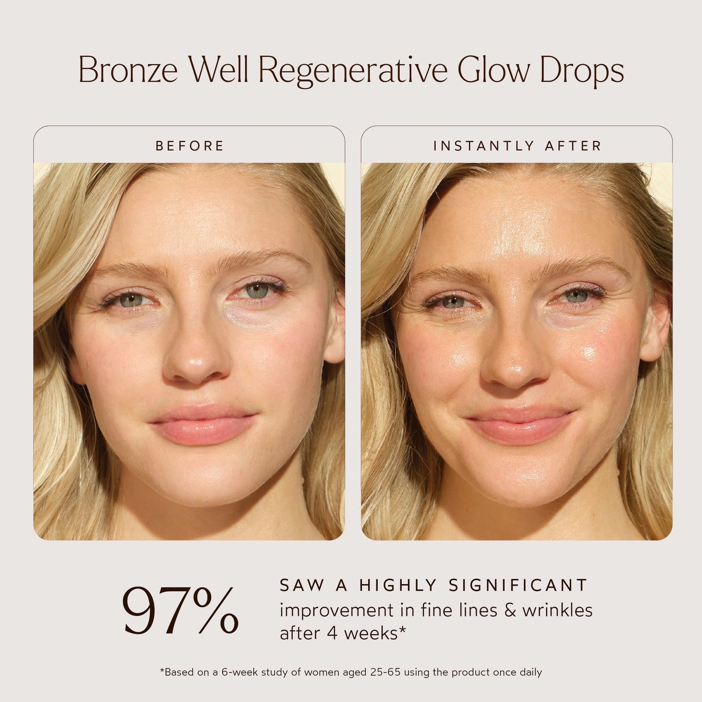 True Botanicals Bronze Well Regenerative Glow Drops | Naturally Bronzing | Moisturize Skin & Add a Slight Glow | All Skin Types | Dermatologist Tested, All Natural, Vegan | 1 fl oz | 30 ml