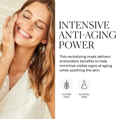 Natura Bissé Essential Shock Intense Mask, Revitalizing Anti-Aging Face Mask, Hydrates, Restores & Rejuvenates, For All Skin Types, 2.5 Oz