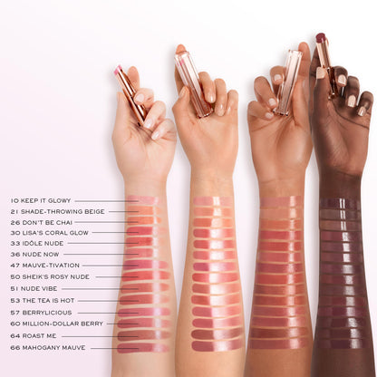 Lancôme Lip Idôle Squalane-12 Butterglow™ Hydrating Lip Balm – Instant Shine, 24H Hydration, and Buildable Color for Smooth & Moisturized Lips