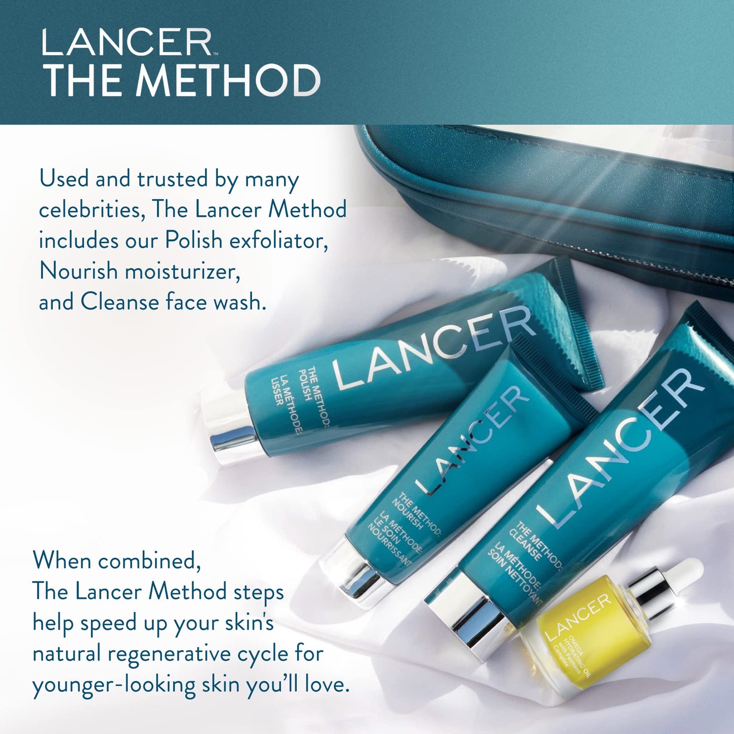 Lancer Skincare Omega Hydrating Oil with Ferment Complex, Daily Facial-Oil Moisturizer Serum with Turmeric, 1 Fluid Ounce