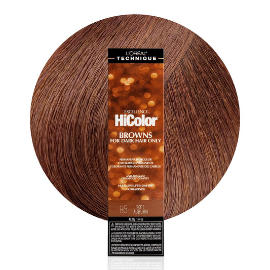 L'Oréal Technique HiColor Browns & Blondes Permanent Hair Color | Lifts Dark Hair in One Step | No Brassiness | Rich, Smooth Creme Formula | Intense, Long-Lasting Color | Coolest Brown