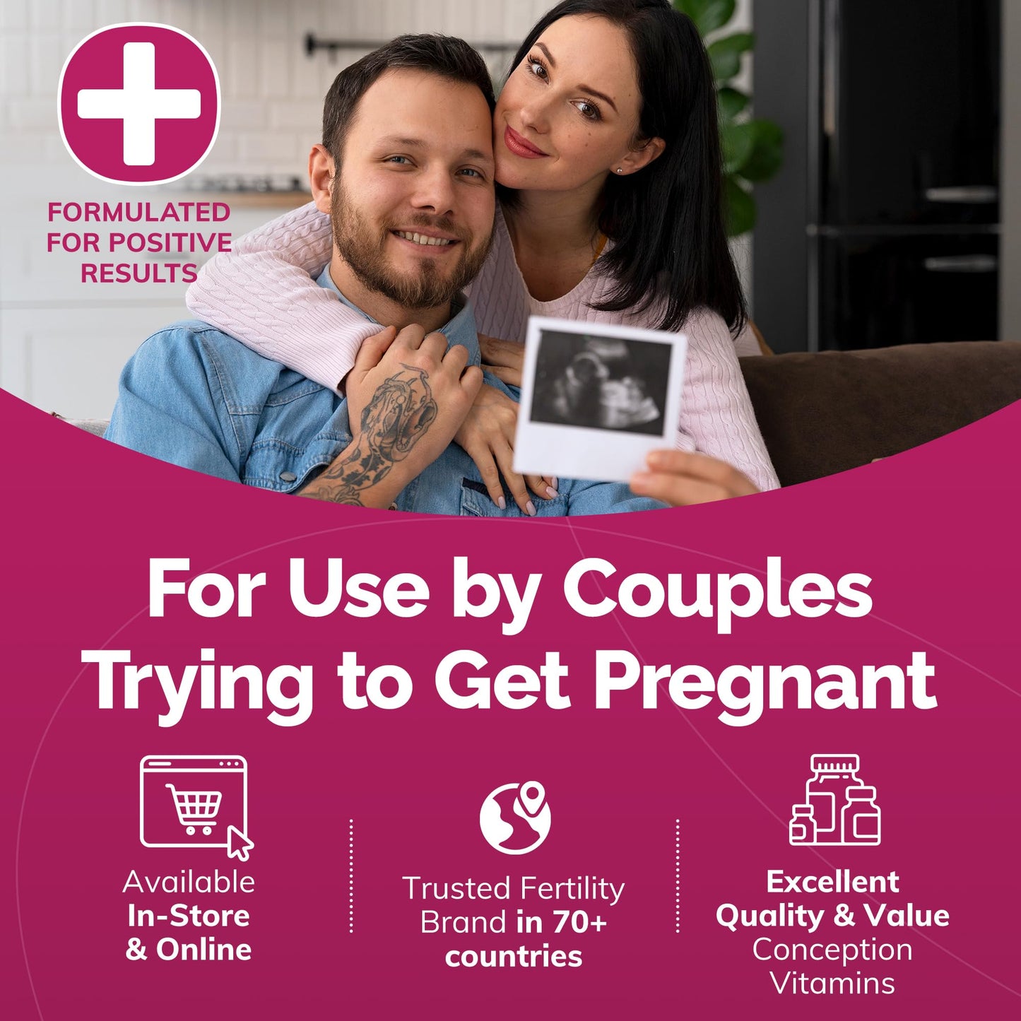 CONCEIVE PLUS Fertility Lubricant Pre Filled Applicators, Fertility & Sperm Friendly Lube for Couples TTC - Water Based Vaginal Moisturizer Safe for Pregnancy | 3 x 4g for Conception Support