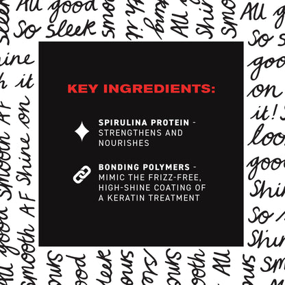 IGK Good Behavior Smoothing Spray 12 oz | 4 Day Anti-Frizz Heat Protectant with 450°F Protection | Keratin-Like Finish for Sleek, Shiny Hair | Lightweight, Vegan & Color Safe