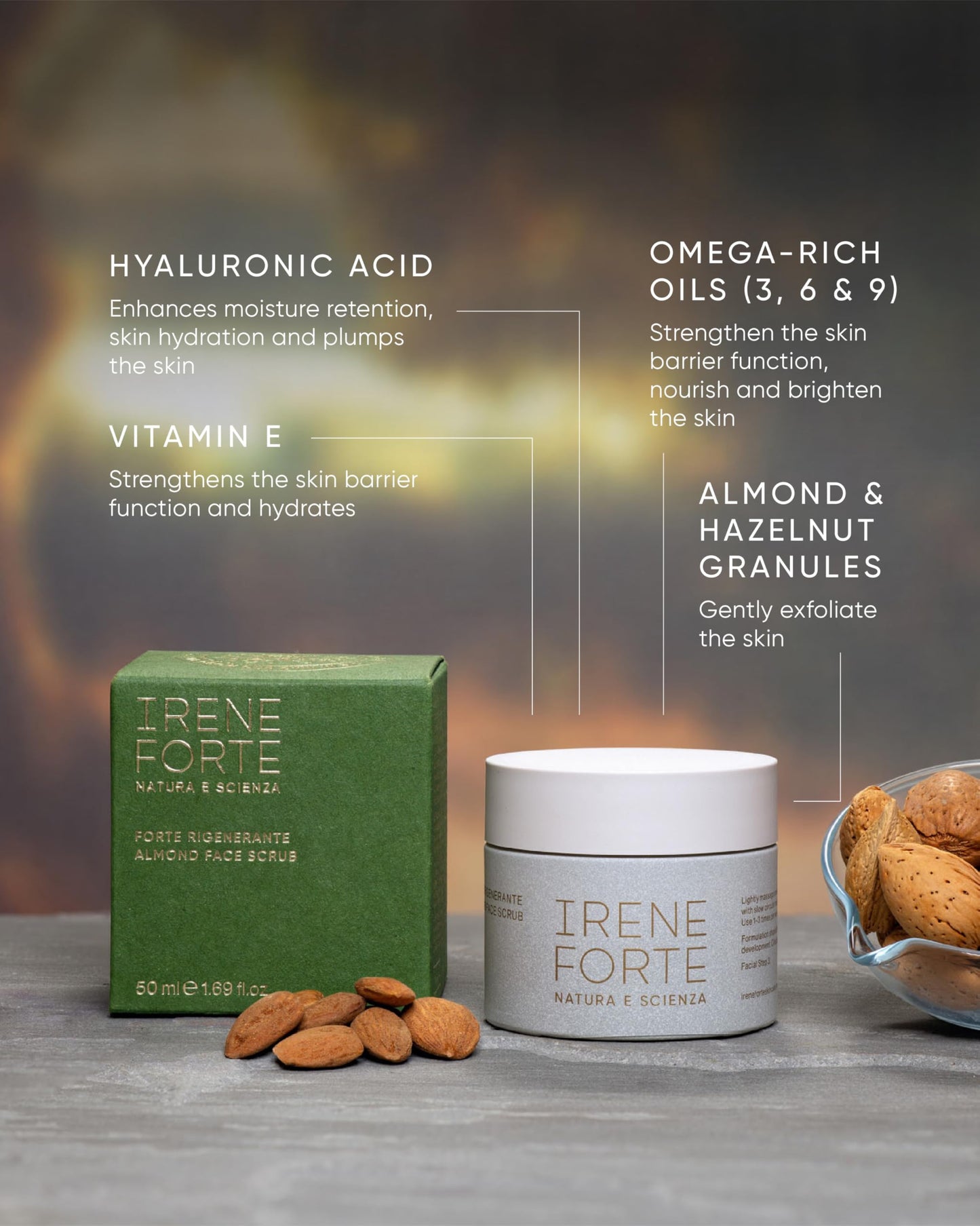 Irene Forte Almond Scrub Rigenerante