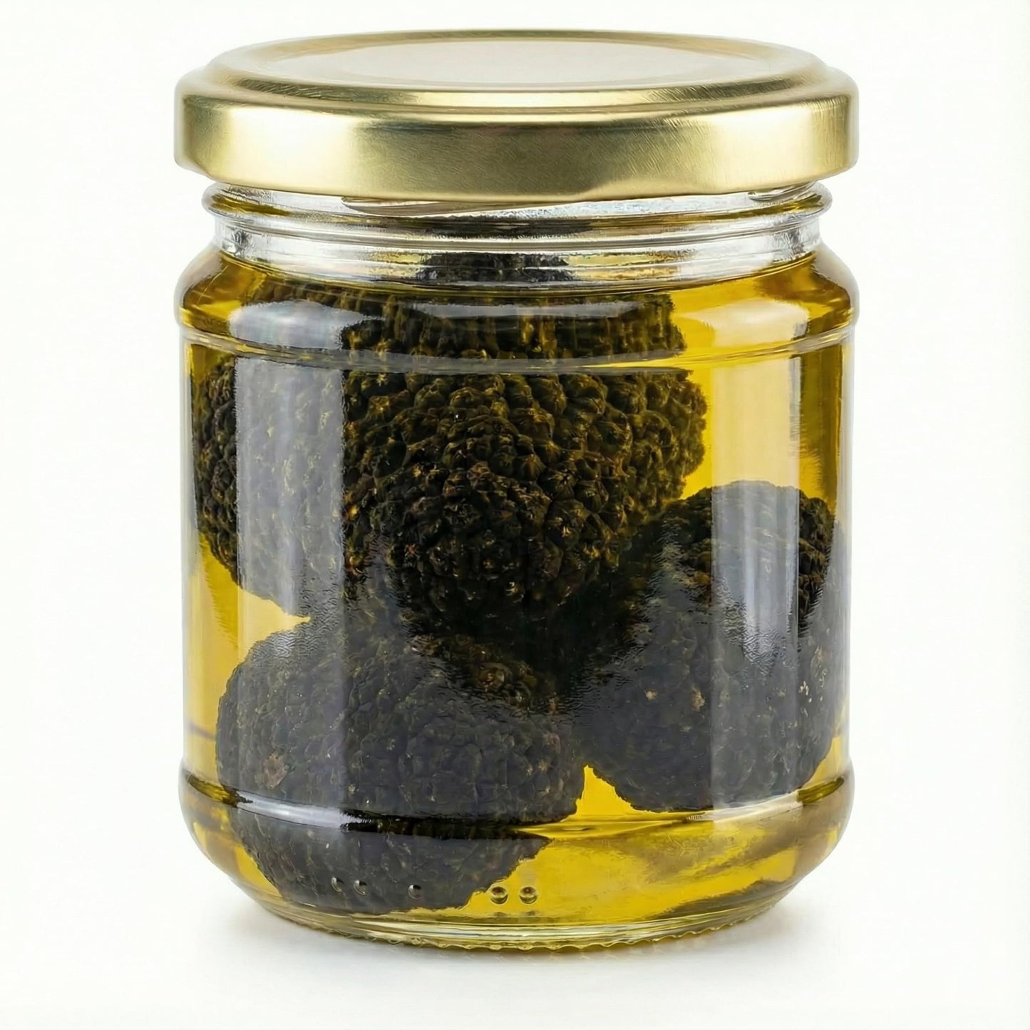 Spartacus Truffle Black Whole Truffle in Olive Oil – Italian Gourmet Delicacy – Authentic Fine Dining Ingredient – Exquisite Black Truffles for Chefs & Food Lovers – Gift Jar
