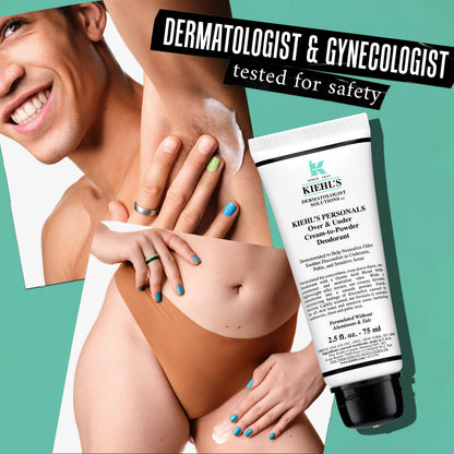 Kiehl's Since 1851 All Over Deodorant Treatment - Whole Body Deodorant for Women and Men - 75ml