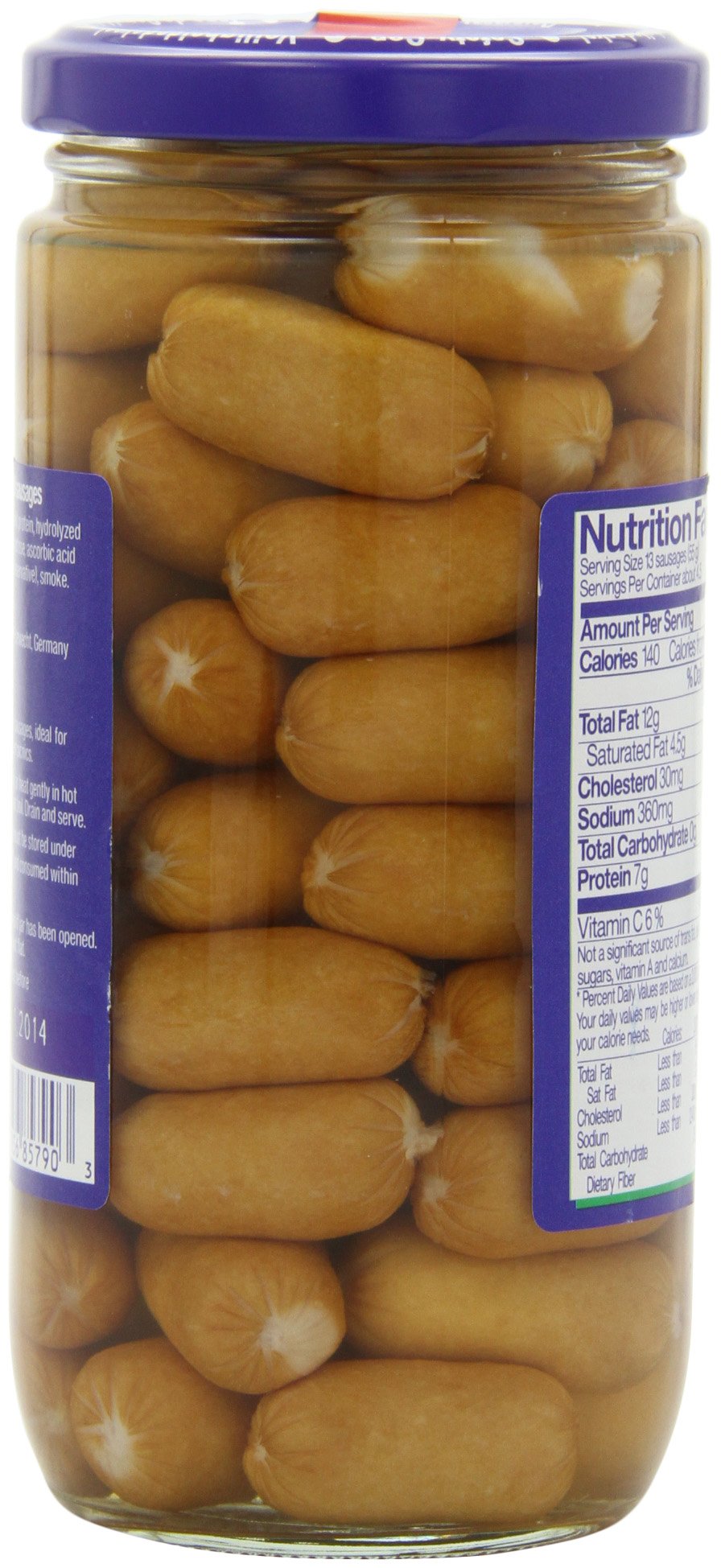 Meica Mini Wini Sixty Cocktail Sausages, 8.8 Ounce