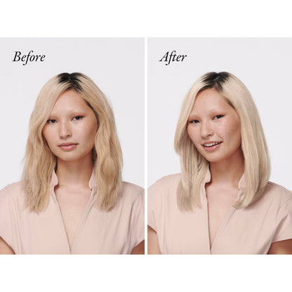 Oribe Bright Blonde Radiance & Repair Treatment - Purple Toning Restorative Hair Treatment Brightens, Strengthens & Repairs Color-Treated Blonde Hair - Tones Brassiness - 5.9 oz
