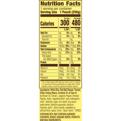 Old El Paso Rice, Mexican Style Rice, Microwavable Pouch, 8.8 oz