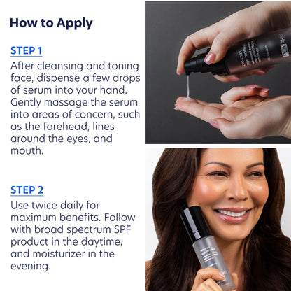 PCA SKIN Pro Max Age Renewal Anti Aging Serum, Anti Aging Face Serum for Reducing Wrinkles and Sagging Skin, Helps Lift and Firm Skin on Face and Neck, Safe For All Skin Types