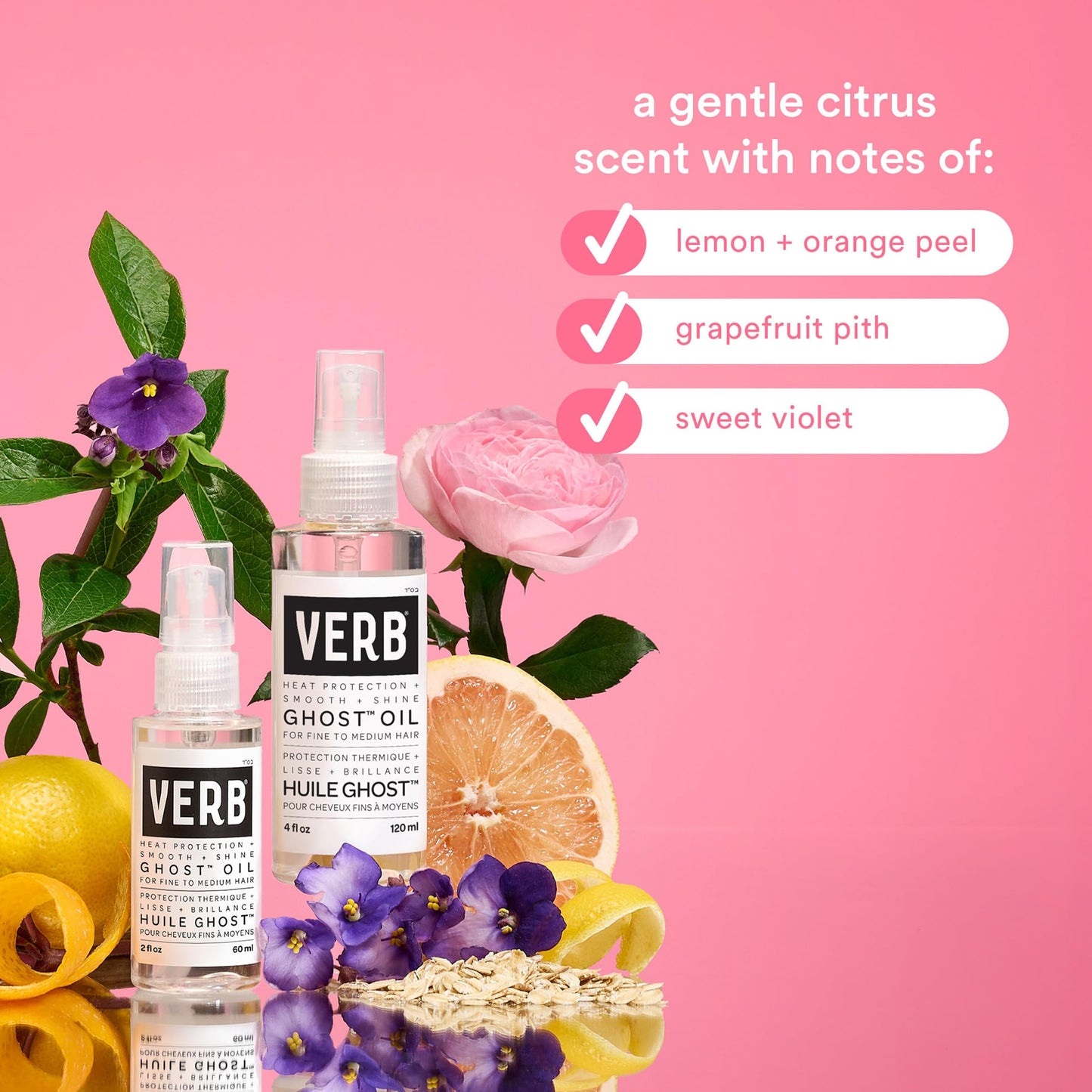 VERB Ghost Discovery Kits - Weightless Shine + Frizz Control - Travel Sized Bestsellers