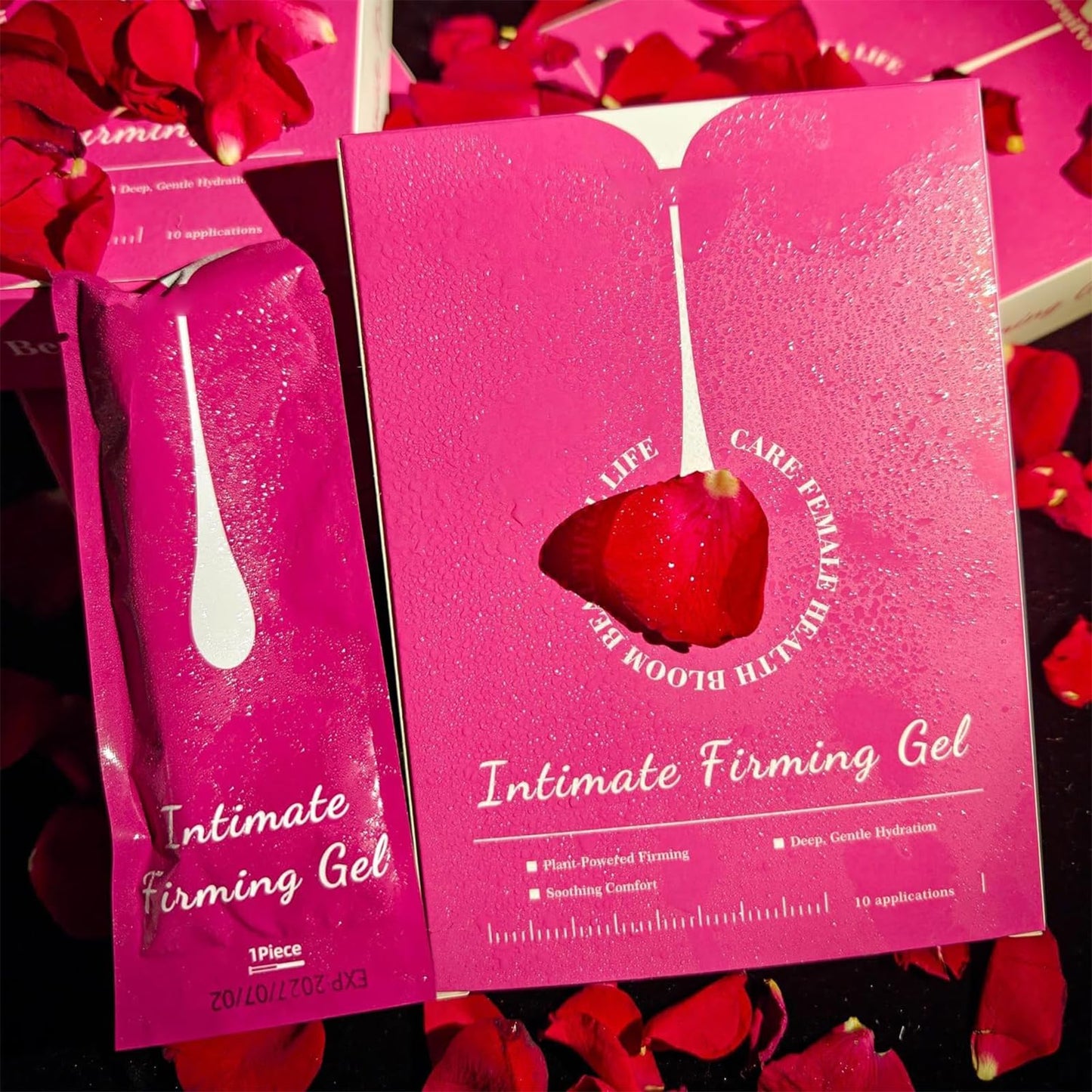 Feminine Area Care Gel – Probiotic Firming Cream & pH-Balanced, Hydrating – Odor Control & Revitalizing Gel 6PCS