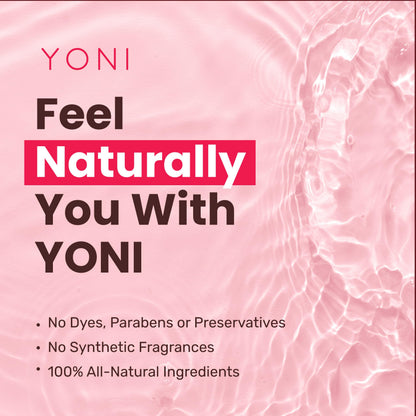 YONI Feminine Care Set | Red Rose Gel Wash + Natural Yoni Soap Bar | Organic Daily Intimate Cleanser Duo for Odor Control, pH Balance & Freshness | Handmade, Plant-Based, Women-Owned