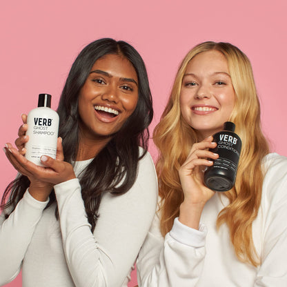 VERB Ghost Conditioner - Infused with Moringa Oil -Moisturizes Fine and Weighed Down Hair - Vegan, No Parabens or Harmful Sulfates