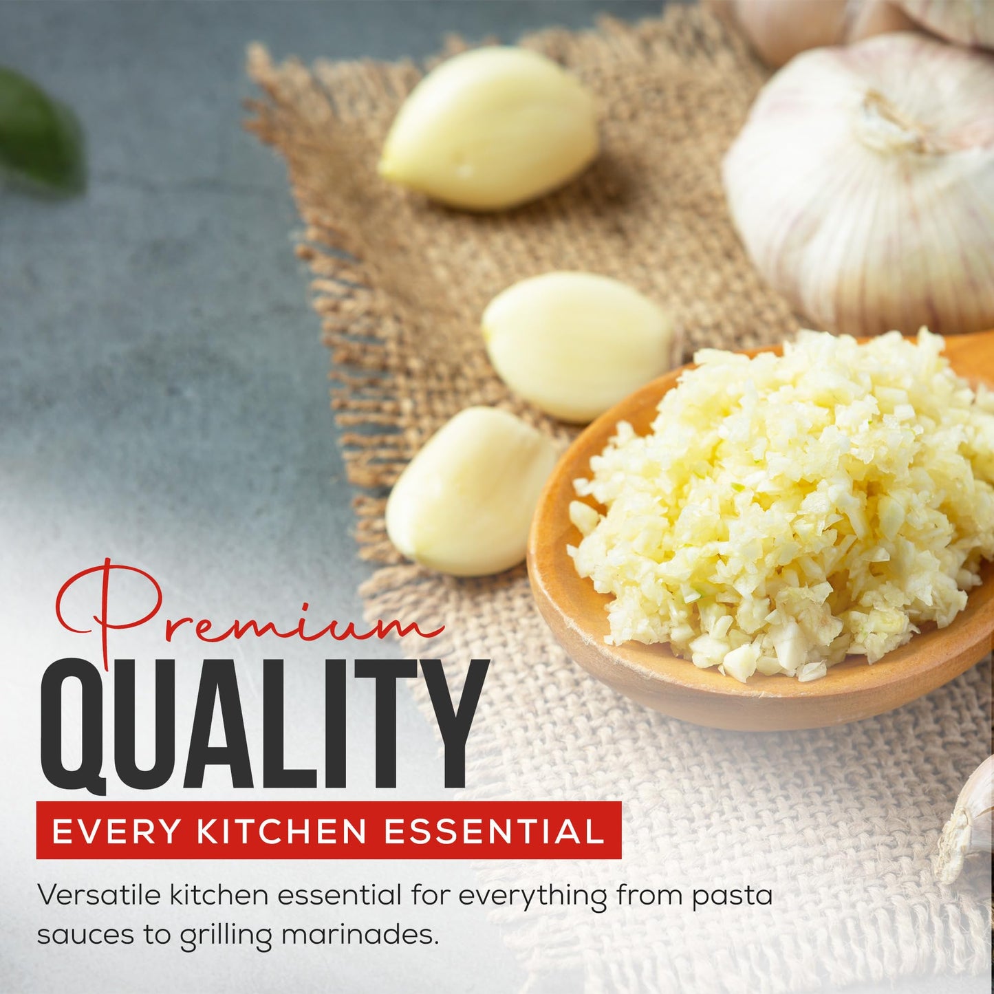 Christopher Ranch Chopped Garlic in Olive Oil, California-Grown Fresh, Ready-to-Use, Premium Quality, Gluten-Free, Vegan-Friendly, Pantry Essential, 9 oz Jar, 2-Pack