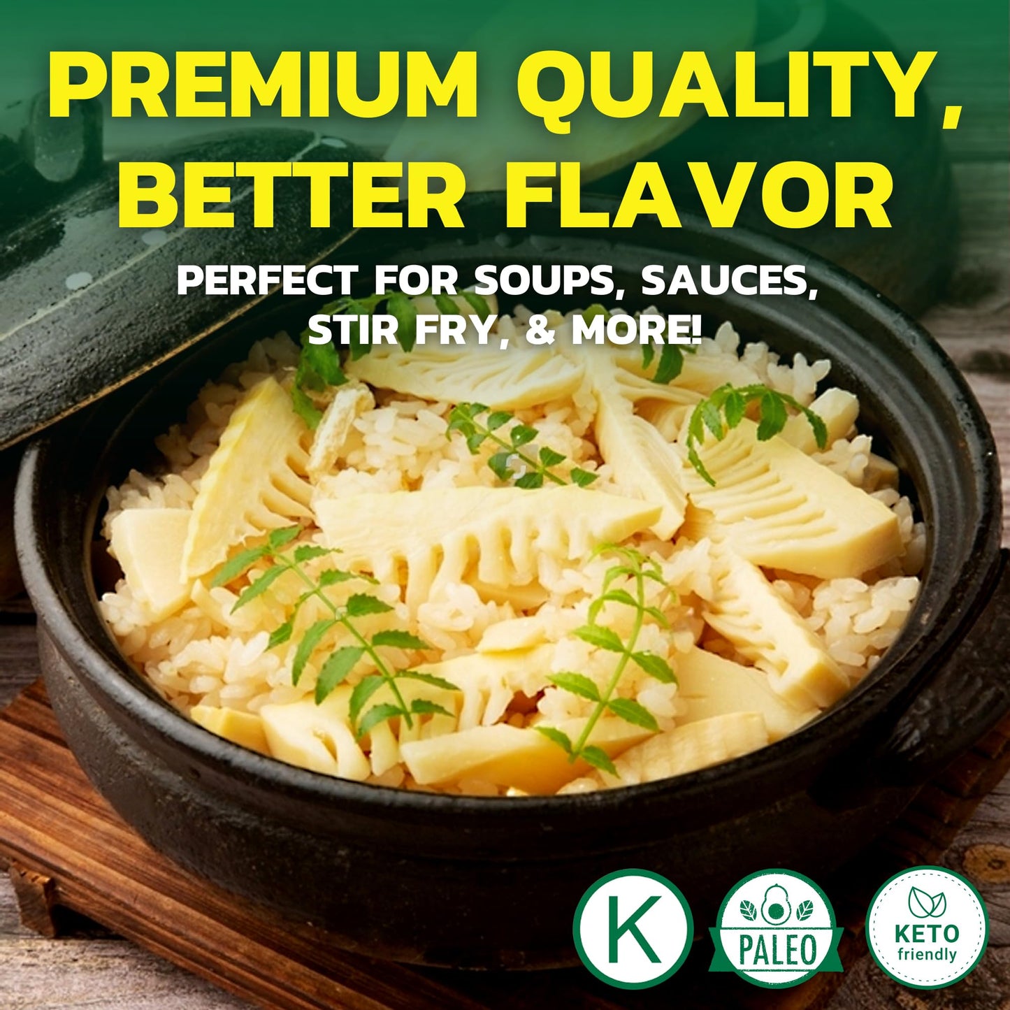 Native Forest Organic Sliced Bamboo Shoots - Bamboo Shoots Canned, Bamboo Shoots to Eat, Stir Fry Vegetables, Canned Vegetables - 14 oz (Pack of 6)