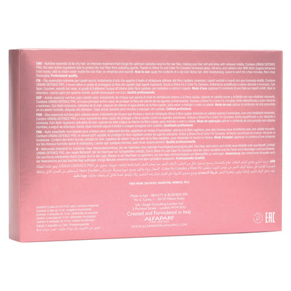 ALFAPARF MILANO Alfaparf Milano Semi Di Lino Hair Oil For And Includes 6 Vials Professional Salon Quality 2 64 Fl Oz