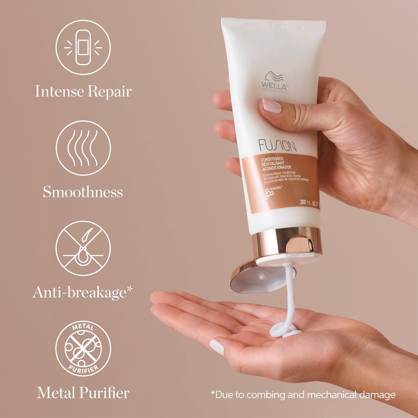 Wella Professionals Fusion Intense Repair Conditioner for Damaged Hair