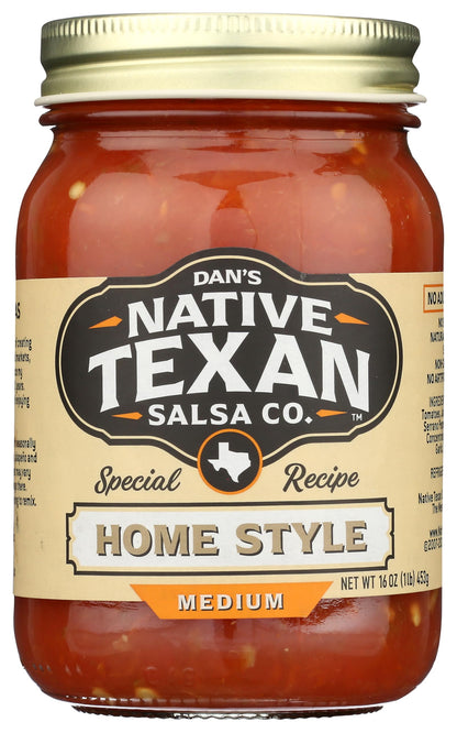 Generic N.ative Texan Salsa Homemade Style Medium Special Edition 16 oz (Pack of 6)