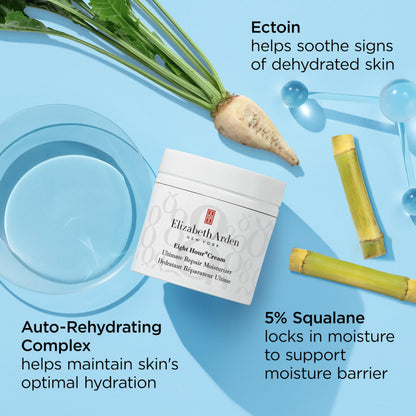 Elizabeth Arden Eight Hour® Cream Ultimate Repair Moisturizer Skin Care Face Moisturizer Face Cream Facial Moisturizer - 1.7 Fl Oz.