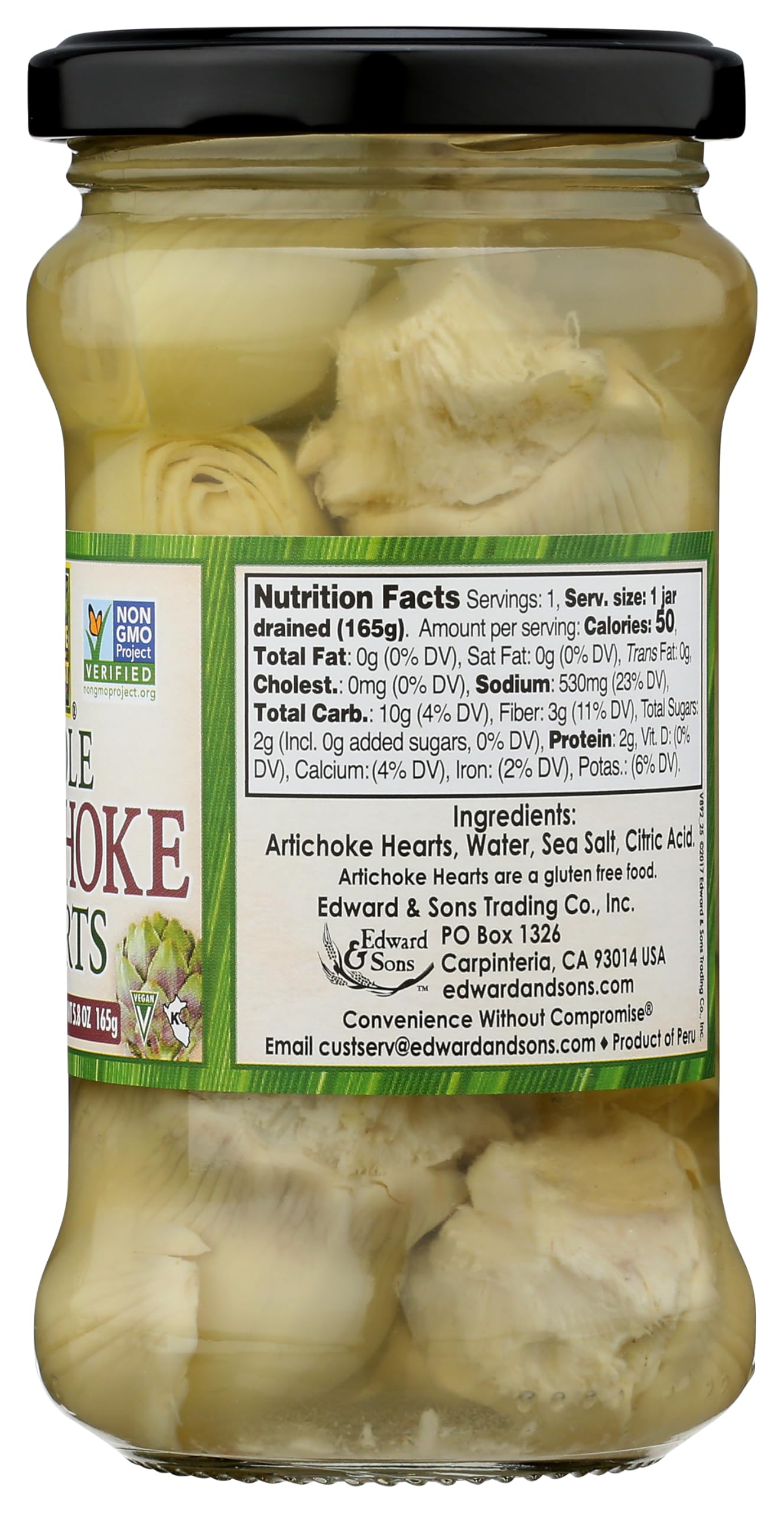 NATIVE FOREST Whole Artichoke Hearts, 9.9 OZ