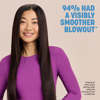 Drybar Liquid Glass Smoothing Conditioner | Reduces Frizz, Adds a Smooth & Shiny Finish, Lightweight Formula for all Hair Types, Vegan & Cruelty Free