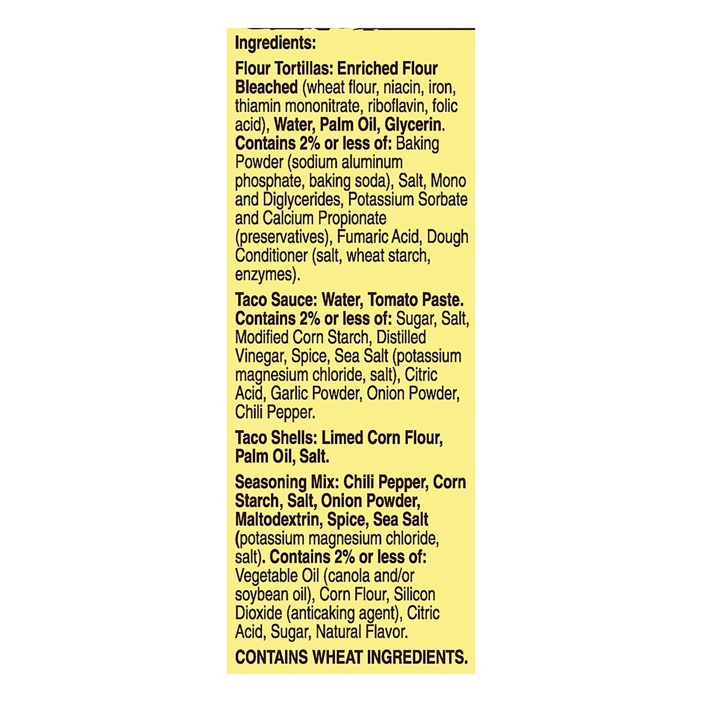 Old El Paso Stand 'N Stuff Shells and Tortilla Bowls, Hard & Soft Taco Dinner Kit, 9.4 oz.
