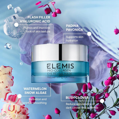 ELEMIS Pro-Collagen Eye Revive Mask | Anti-Wrinkle Multi-Use Treatment Brightens, Rejuvenates, Plumps and Hydrates for a More Youthful Look
