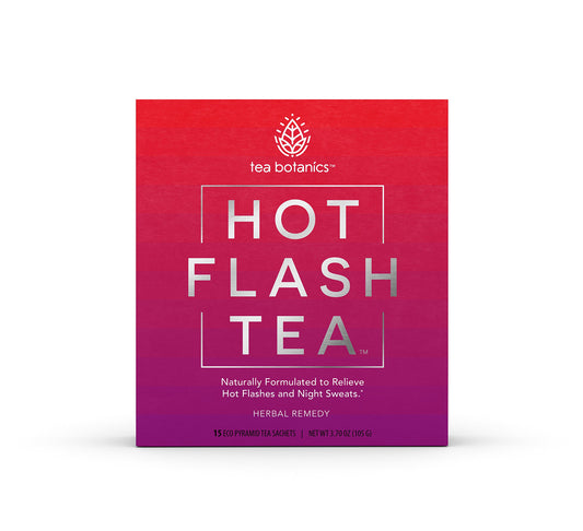 Hot Flash Tea - Organic Multi-sypmptom Menopause Support* (15 Day Supply)