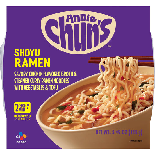 Annie Chun's Shoyu Ramen Bowl, 5.49 oz (Pack of 1)