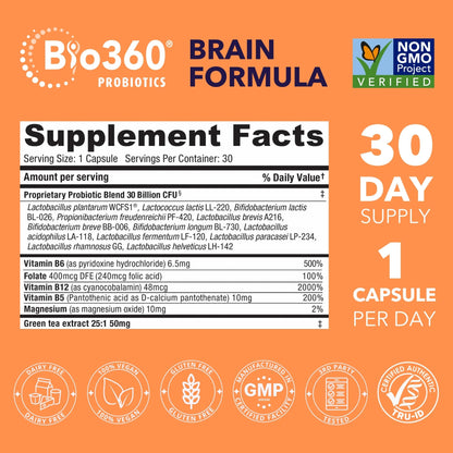 Probiotic Bundle for Vaginal Health & Brain Support – 50B CFU + 30B CFU with 15 Strains – Supports pH Balance, Vaginal Flora, Memory, Focus, Immunity, Digestion, & Mental Clarity – Shelf Stable