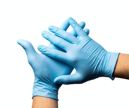 Perfect Stix Blue Nitrile Gloves - Size L - Pack of 100ct