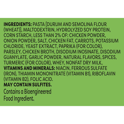 Knorr Pasta Sides Chicken Fettuccine Pack of 12 For Delicious Quick Pasta Side Dishes No Artificial Flavors or Preservatives 4.3 oz