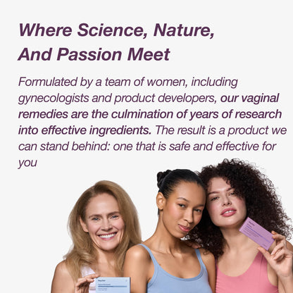 Vaginal Dryness Relief. Made in USA. Vulva Natural Balm. Menopausal Support. Safe for Hormones, 12 Organic Ingredients