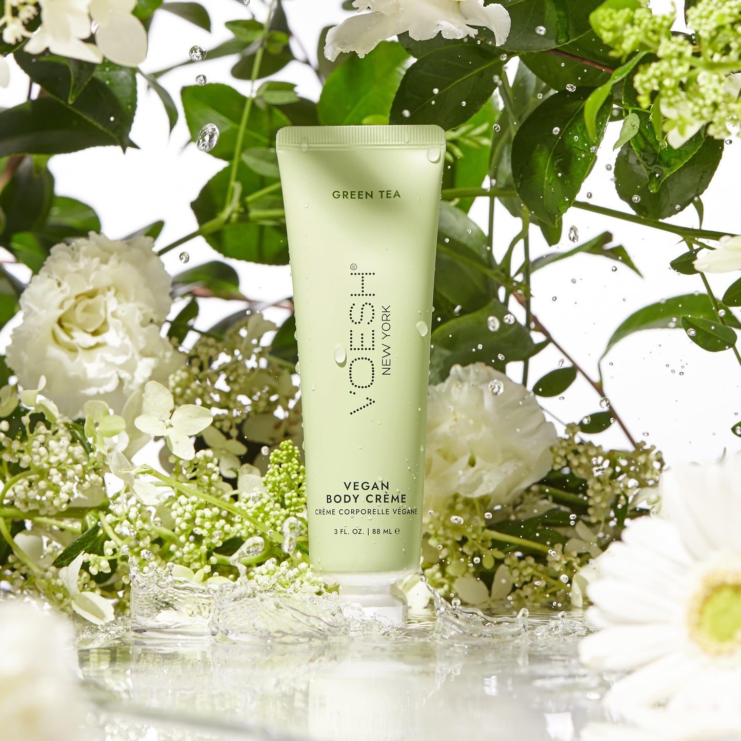 VOESH Vegan Body Creme, Skin Moisturizing Cream - Green Tea, K-Beauty Korean Skincare - 3oz