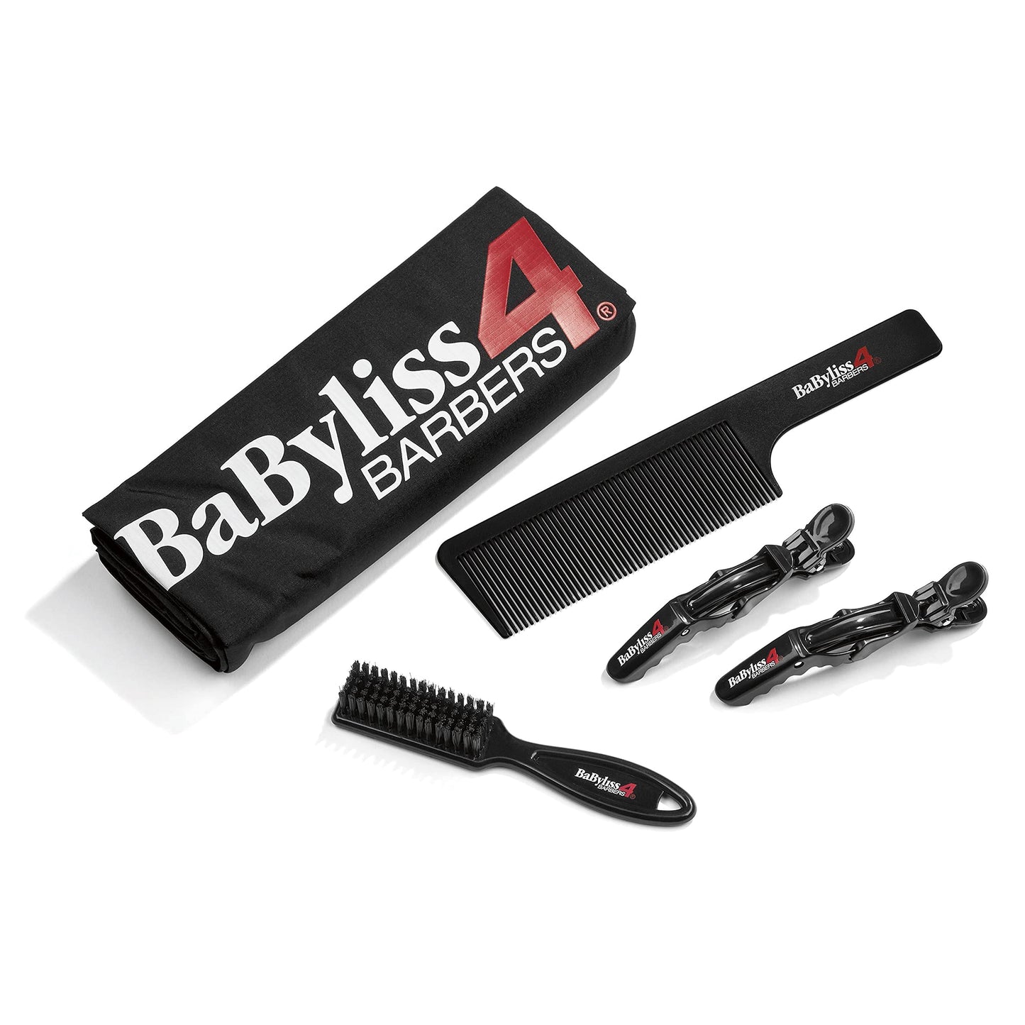 Professional Barber Accessory Kits including capes, combs, fade brushes and more