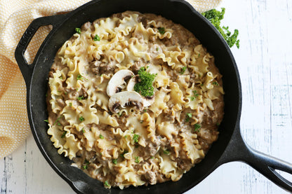 Mom's Place Gluten-Free Beef Stroganoff One Pot Skillet Meal - Easy to Make Meal Kit, Dairy Free, Nut Free & Soy Free, 8 servings, 6.7 oz