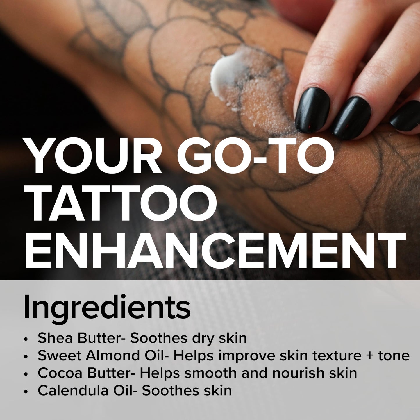 Mad Rabbit Tattoo Balm & Aftercare Cream- Color Enhancement that Revives Old Tattoos, Hydrates New Tattoos, Made With Clean Ingredients + Petroleum Free, Daily Tattoo Lotion Moisturizer & Brightener