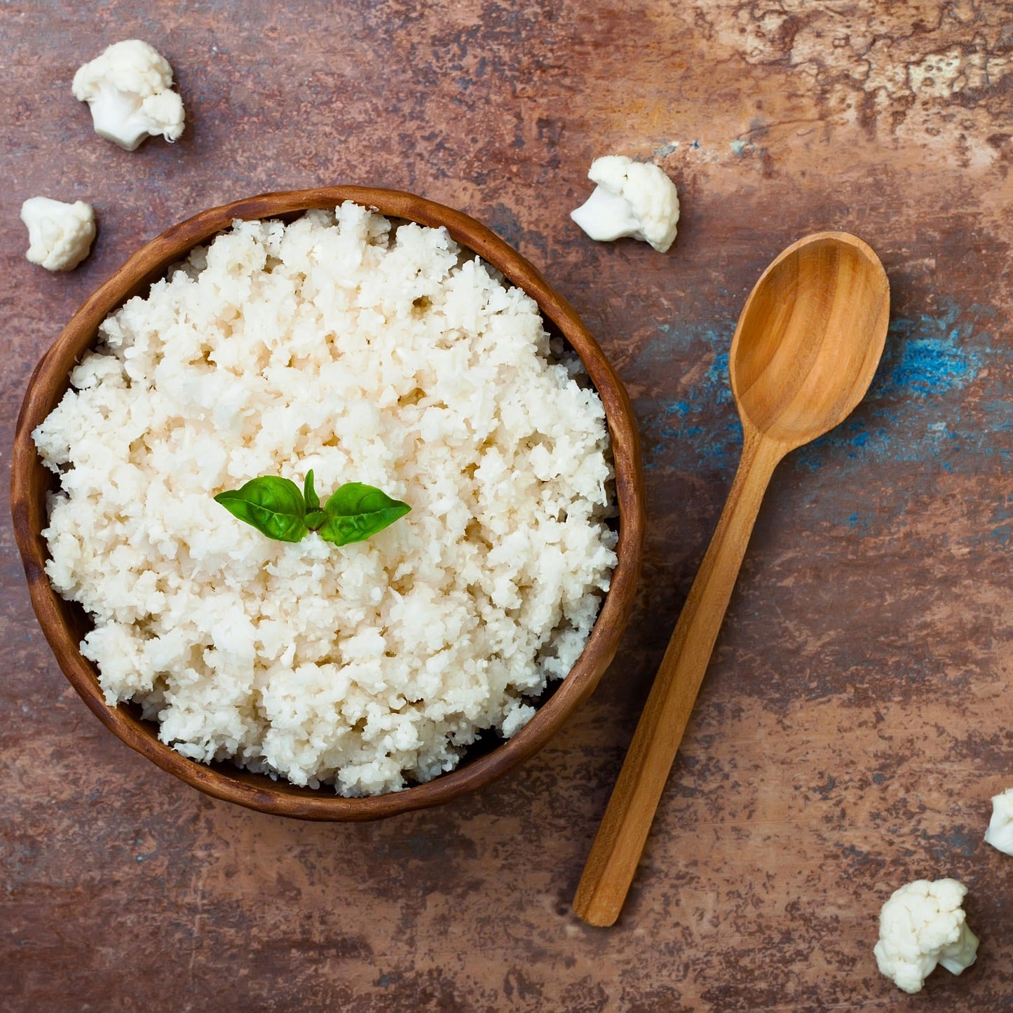 Kitchen & Love Organic Riced Cauliflower 8 oz (6 Pack) | Low Carb, Low Calorie, Healthy Rice Alternative, Vegan, Gluten Free, Ready to Eat & Microwaveable, Dairy Free, Shelf Stable