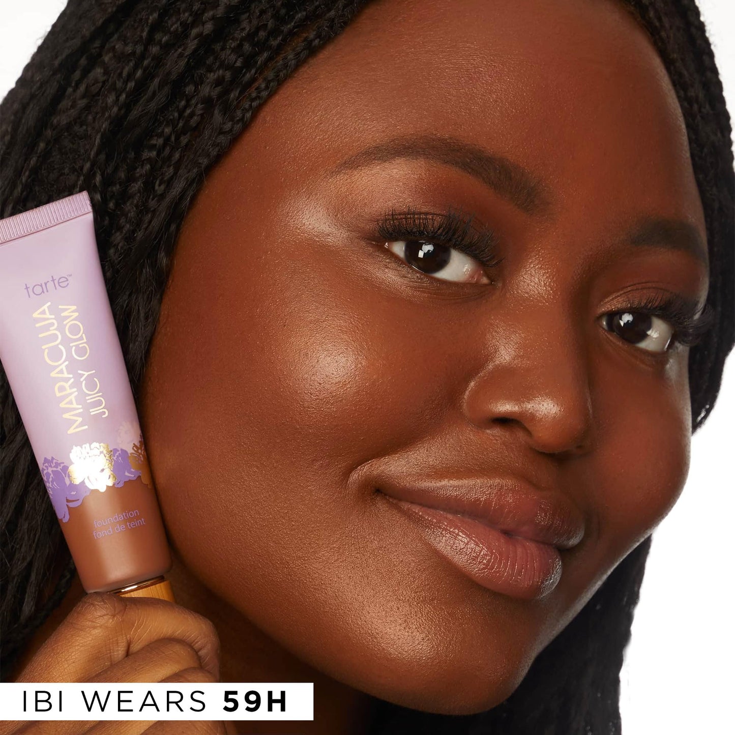 tarte maracuja juicy glow tint – Lightweight Tinted Moisturizer with Hyaluronic Acid & Antioxidants for Radiant Skin, Buildable Medium Coverage, Waterproof, Vegan, Cruelty Free