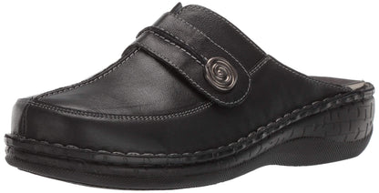 Propet Womens Jana Slip On Clogs Work Safety Shoes Casual - Blue
