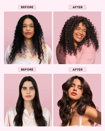 DESIGNME Dream Mane Volume Kit | Holiday Gift| Volumizing Shampoo & Conditioner, Hair Mousse & Styling Cream | Boosts Volume, Body & Fullness, Smooths Frizz & Heat Protection | Color Safe