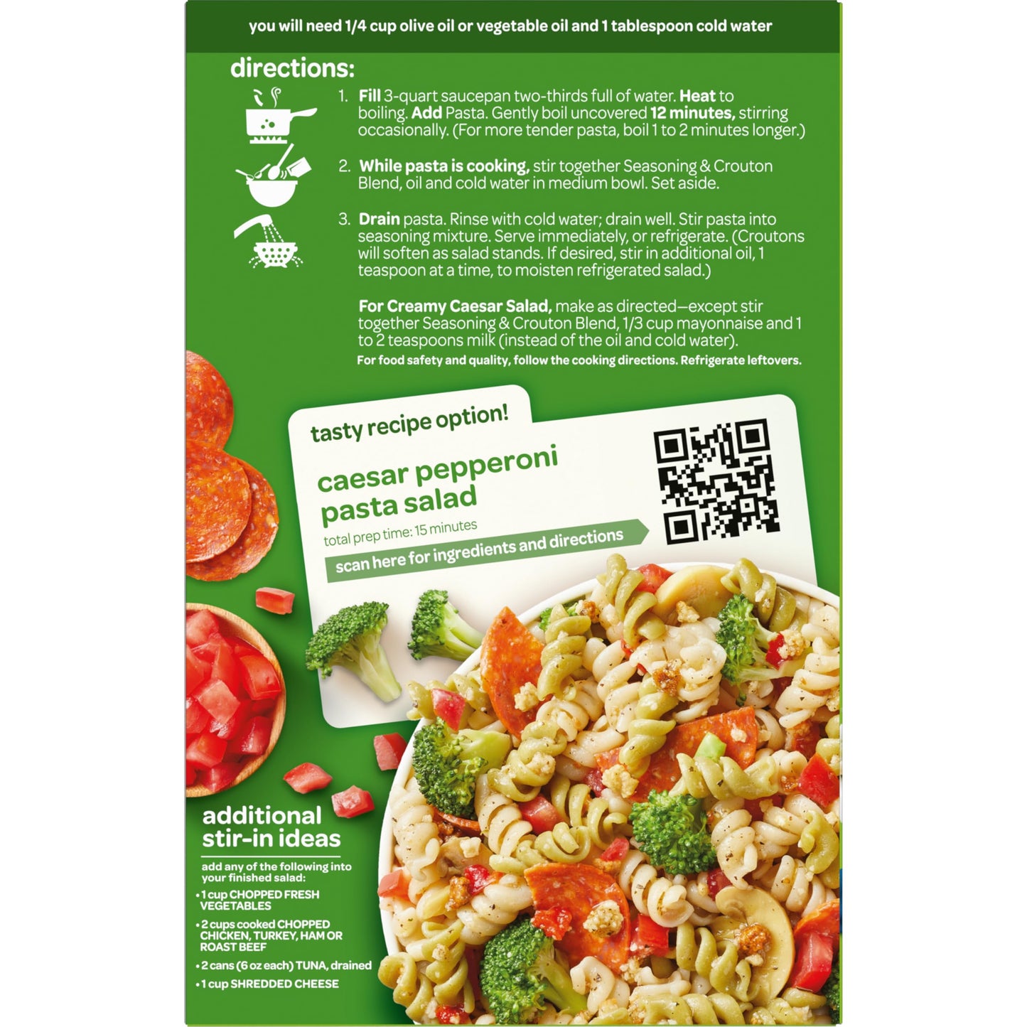 Suddenly Pasta Salad Caesar, 7.25 Ounces, 12 per Case
