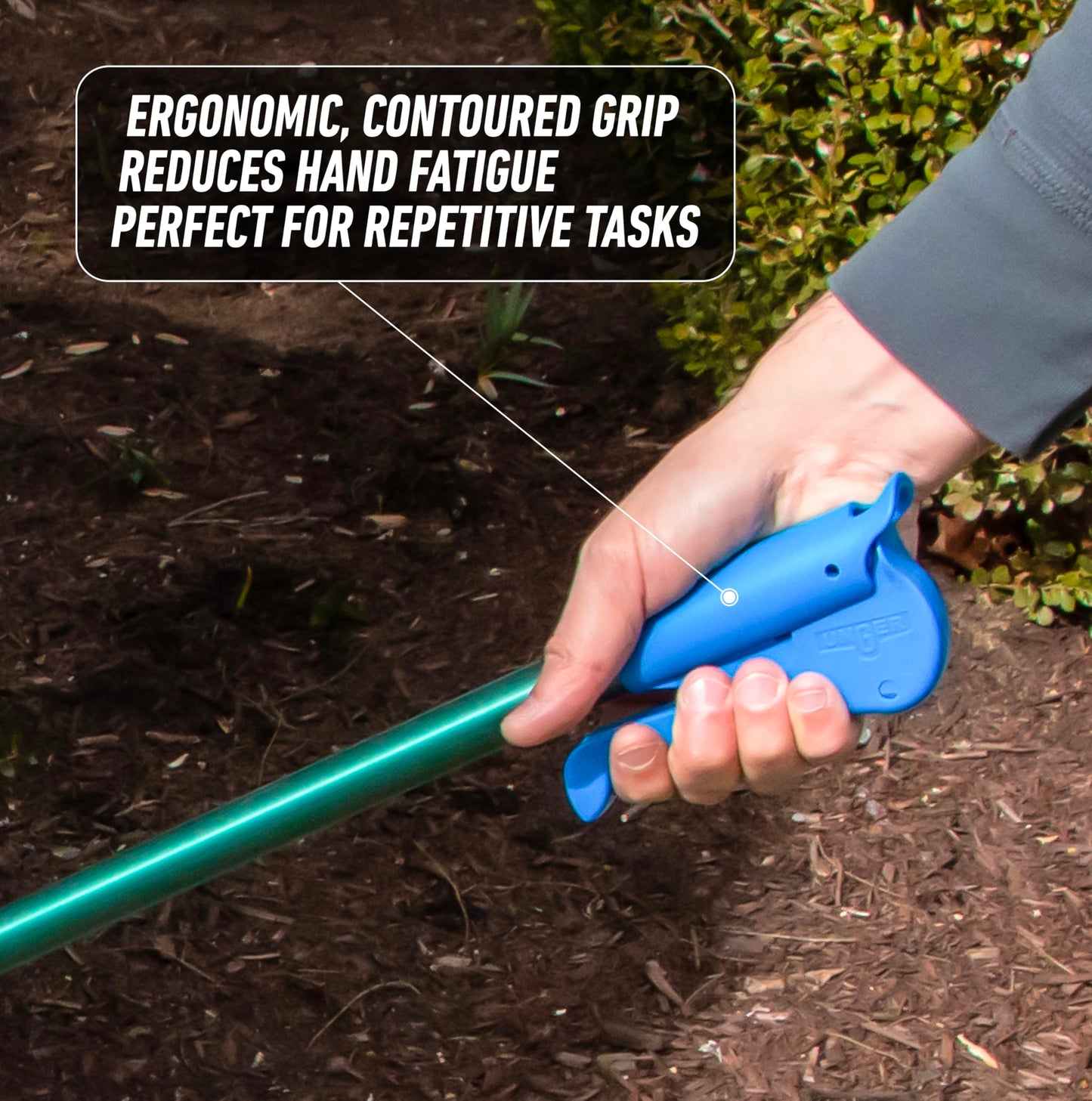 Unger Professional 36” Nifty Nabber, Reacher Grabber Tool, Trash Picker Upper, Built-In Magnet and Ergonomic Grip, Outdoor Claw Pickup for Yard Clean Up, Reaching Assist for Seniors