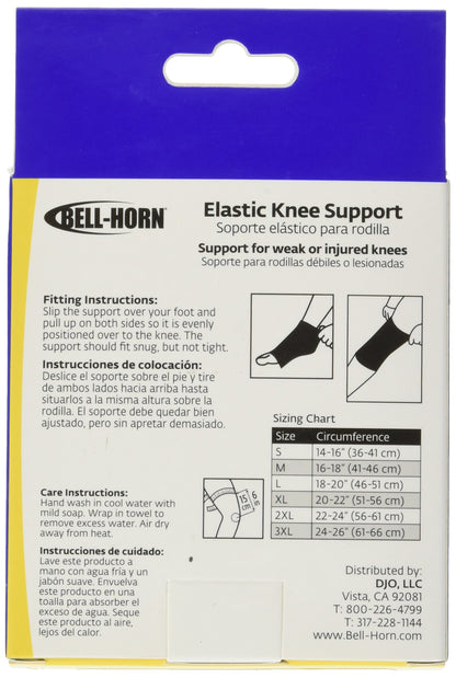 Bell-Horn Elastic Knee Support/Compression Sleeve, Beige, XX-Large