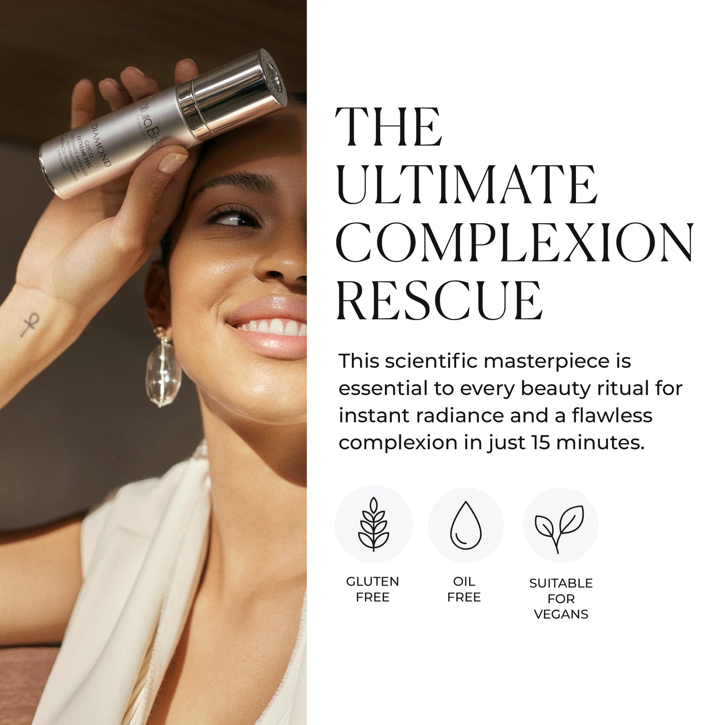 Natura Bissé Diamond Glyco Extreme Peel, Advanced Complexion Rescue, Renews, Rejuvenates & Exfoliates, 1 Oz