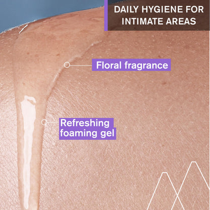 Uriage Gyn-Phy Itimate Wash Refreshing Gel Daily Hygiene For External Itimate Areas, Gently Cleanses & Respects Natural Balance, Foaming Gel, Floral Fragance, Tested Under Gynecological Control