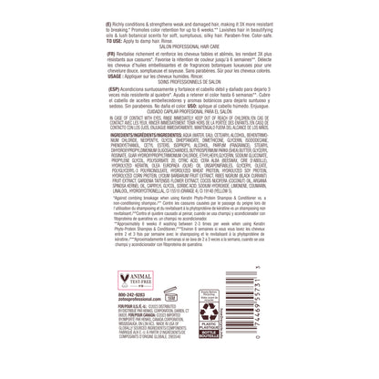 Bain de Terre Keratin Phyto-Protein Color Protect Strengthening Conditioner, Color-Safe Strengthening for Weak & Damaged Hair, Sulfate-Free, Paraben-Free